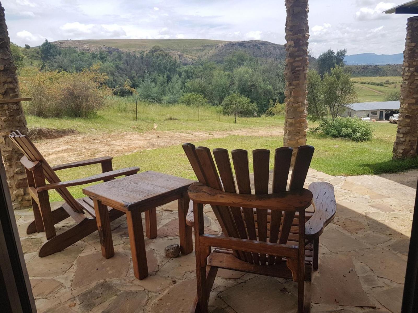 Uitzicht Private Nature Reserve And Lodge Fouriesburg Bagian luar foto